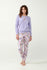 21303 825 VAMP ΓΥΝ. ΠΥΤΖΑΜΑ 100% ΒAMBAKI χρώμα: LAVENDER SWEET  Πυτζάμα Interlock με Μανσέτες