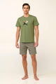 22610 861 VAMP ΑΝΔΡΙΚ. ΠΥΤΖΑΜΑ χρώμα: GREEN LODEN