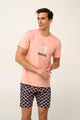 22660 850 VAMP ΑΝΔΡΙΚ. ΠΥΤΖΑΜΑ χρώμα: CORAL PINK