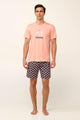 22660 850 VAMP ΑΝΔΡΙΚ. ΠΥΤΖΑΜΑ χρώμα: CORAL PINK