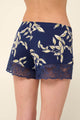 22823 830 VAMP ΓΥΝ. CHEEKY SHORT ΣΟΡΤΣΑΚΙ χρώμα:BLUE CAVERN