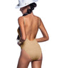 23058050 '40 AFRICAN CHIC' BLUEPOINT ΓΥΝ. ΜΑΓΙΩ ΟΛΟΣΩΜΟ 'SUNSET' ΜΕ ΑΝΟΙΧΤΗ ΠΛΑΤΗ χρώμα: ΧΡΥΣΟ