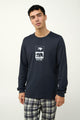 23641 102 VAMP ΑΝΔΡΙΚ. ΠΥΤΖΑΜΑ χρώμα:DARK GRAY
