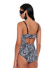24058008D 02 BLUE POINT ΓΥΝ. ΜΑΓΙΩ HIPPIE CHIC ONE PIECE ΟΛΟΣΩΜΟ χρώμα: ΜΑΥΡΟ