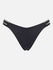 KW0KW02430 BEH CALVIN KLEIN ΓΥΝ. ΜΑΓΙΩ ΣΛΙΠ χρώμα: ΜΑΥΡΟ