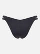 KW0KW02430 BEH CALVIN KLEIN ΓΥΝ. ΜΑΓΙΩ ΣΛΙΠ χρώμα: ΜΑΥΡΟ