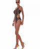 25058021 18 ONEPIECE ΟΛΟΣΩΜΟ  BLUE POINT ΓΥΝ. ΜΑΓΙΩ  χρώμα:ΚΑΦΕ