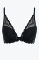 000QF8121E UB10C 32 CALVIN KLEIN ΓΥΝ. ΣΤΗΘΟΔΕΣΜΟΣ PUSH UP PLUNGE χρώμα: ΜΑΥΡΟ