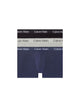 000NB3709A  KDX STENCIL LOGO COTTON STRETCH CALVIN KLEIN ΑΝΔΡΙΚ. ΕΣΩΡΟΥΧΟ ΜΠOΞΕΡ 3 PACK Σετ 3 TEM ΓΚΡΙ, ΜΑΥΡΟ, ΑΝΘΡΑΚΙ