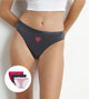 D4C17 P3Q083USHH DIM LES POCKETS COTON STRETCH CONFORT ΓΥΝ. ΕΣΩΡΟΥΧΟ ΣΛΙΠ ΣΕΤ 3 ΤΕΜΑΧΙΩΝ, χρώμα: 1 ΚΟΚΚΙΝΟ ΕΜΠΡΙΜΕ, 1 ΜΑΥΡΟ , 1 ΚΟΚΚΙΝΟ ΕΜΠΡΙΜΕ