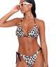 24065058 01 BLUE POINT ΓΥΝ. ΜΑΓΙΩ LEOPARD QUEEN SILVER ΣΛΙΠ χρώμα:ΛΕΥΚΟ