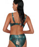 24065063 26 BLUE POINT ΓΥΝ. ΜΑΓΙΩ LEOPARD QUEEN SILVER ΣΛΙΠ χρώμα:ΠΡΑΣΙΝΟ