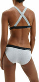 000QF6580E GPK CALVIN KLEIN ΓΥΝ. ΕΣΩΡΟΥΧΟ  ΣΛΙΠ BIKINI ΓΚΡΙ