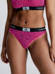 000QF7223E  GNI HIGH WAIST BRAZILIAN CALVIN KLEIN ΓΥΝ. ΕΣΩΡΟΥΧΟ STRING χρώμα: ΦΟΥΞΙΑ
