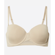 LV00QF7537 7NS CALVIN KLEIN  ΓΥΝ. ΣΤΗΘΟΔΕΣΜΟΣ LIGHTLY LINED STRAPLESS χρώμα: ΔΕΡΜΑ