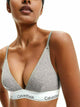 000QF5650E 020 CALVIN KLEIN ΓΥΝ. ΣΤΗΘΟΔΕΣΜΟΣ LIGT LINED TRIANGLE ΧΩΡΙΣ ΜΠΑΝΕΛΑ ΓΚΡΙ ΜΕΛΑΝΖΕ