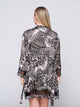 82104 KIMONO ANIMAL LUNA  ΓΥΝ. ΝΥΧΤΙΚΟ ΣΑΤΕΝ ΜΕ ΔΑΝΤΕΛΑ χρώμα: UNIQUE