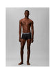 LV00NB4651 ΝΗ3 COTTON STRETCH 3PK CALVIN KLEIN ΑΝΔΡΙΚ. ΜΠΟΞΕΡ 3 PACK Σετ 3 TEM ICON LOGO GRAPHIC, χρώματα: 1 ΜΑΥΡΟ, 1 ΓΚΡΙ, 1 ΛΑΔΙ ΜΕ ΑΝΤΙΣΤΟΙΧΑ ΧΡΩΜΑΤΑ ΣΤΑ ΛΑΣΤΙΧΑ