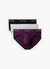 LV00NB4388 4MO COTTON STRETCH 3PK CALVIN KLEIN ΑΝΔΡΙΚ.ΣΛΙΠ 3 PACK Σετ 3 TEM ICON LOGO GRAPHIC, χρώματα: 1 ΜΑΥΡΟ, 1  ΓΚΡΙ, 1 ΜΠΟΡΝΤΟ