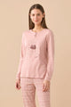 FA9738 PB *** NOIDINOTTE ΓΥΝ. ΠΥΤΖΑΜΑ  χρώμα:ROSA