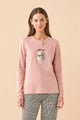 FA9741 PB *** NOIDINOTTE ΓΥΝ. ΠΥΤΖΑΜΑ  χρώμα:ROSA