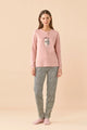 FA9741 PB *** NOIDINOTTE ΓΥΝ. ΠΥΤΖΑΜΑ  χρώμα:ROSA