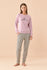 FA9787 PB *** NOIDINOTTE ΓΥΝ. ΠΥΤΖΑΜΑ  χρώμα:ROSA POLVERE