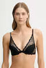 000QF8121E UB10C CALVIN KLEIN ΓΥΝ. ΣΤΗΘΟΔΕΣΜΟΣ PUSH UP PLUNGE χρώμα: ΜΑΥΡΟ