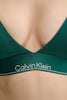 LV00QF8498 IYE CALVIN KLEIN ΓΥΝ. ΣΤΗΘΟΔΕΣΜΟΣ LIFT BRALETTE χρώμα: ΠΡΑΣΙΝΟ