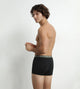 D6596 B3B DIM ΑΝΔΡΙΚ. ΕΣΩΡΟΥΧΟ BOXER COTTON STRETCH ΣΕΤ 3 TEM χρώμα ΜΑΥΡΑ, ΜΕ ΛΟΓΟΤΥΠΟ DIM ΣΤΟ ΦΑΡΔΥ ΛΑΣΤΙΧΟ ΜΕ ΦΟΝΤΟ: ΠΟΡΤΟΚΑΛΛΙ, ΣΙΕΛ, ΧΑΚΙ ΜΑΥΡΟ