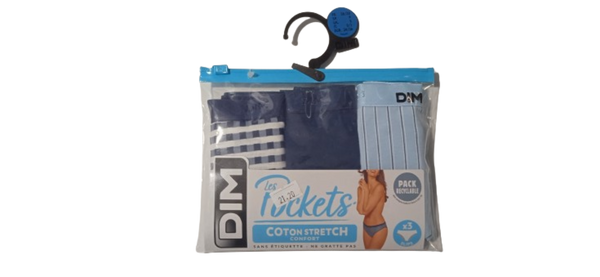 D4C17 DIM LES POCKETS COTON STRETCH CONFORT ΓΥΝ. ΕΣΩΡΟΥΧΟ ΣΛΙΠ ΣΕΤ 3 ΤΕΜΑΧΙΩΝ, ΣΧΕΔΙΑ:ΚΑΡΩ ΜΠΛΕ-ΜΠΛΕ-ΡΙΓΕ ΣΙΕΛ