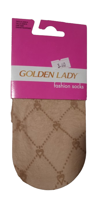 154Ο CALΖINO MINICALZ.LOVE CHAIN 169A NUDE GOLDEN LADY ΓΥΝ. ΚΑΛΤΣΑ ΚΑΛΤΣΑΚΙ ONE SIZE χρώμα:ΔΕΡΜΑ