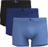 LV00NB4472 T18 COTTON STRETCH 3PK CALVIN KLEIN ΑΝΔΡΙΚ. ΜΠΟΞΕΡ 3 PACK Σετ 3 TEM ICON LOGO GRAPHIC, χρώματα: 1  ΜΑΥΡΟ, 1 ΣΙΕΛ, 1  ΜΠΛΕ ΜΕ ΙΔΙΟ ΧΡΩΜΑ ΣΤΟ ΛΑΣΤΙΧΟ ΜΑΥΡΟ- ΣΙΕΛ- ΜΠΛΕ