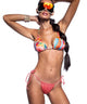 23065184 20 ΓΥΝ. ΜΑΓΙΩ ΣΛΙΠ 'FASHION SOLIDS' SHINY BRAZILIAN ΜΠΙΚΙΝΙ ΜΕ ΚΟΡΔΟΝΑΚΙΑ  χρώμα: ΚΟΡΑΛΛΙ