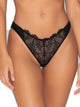 24090 LUNA ΓΥΝ. ΣΛΙΠ ORCHIDEA BRAZILIAN BRIEF χρώμα: ΜΑΥΡΟ