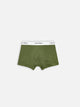000NB2380A MBO CALVIN KLEIN ΑΝΔΡΙΚ. ΕΣΩΡΟΥΧΟ ΜΠOΞΕΡ BRIEF 3PK Σετ 3 TEM. ΜΑΥΡΟ, ΠΡΑΣΙΝΟ, ΓΚΡΙ  ΜΕ ΜΑΥΡΟ ΛΟΓΟΤΥΠΟ ΣΤΟ ΛΕΥΚΟ ΦΑΡΔΥ ΛΑΣΤΙΧΟ