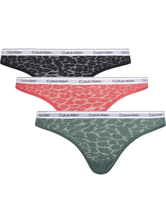 000QD5068E GP6 CALVIN KLEIN ΓΥΝ. ΕΣΩΡΟΥΧΟ BRAZILIAN 3 ΤΕΜ. ΜΑΥΡΟ, ΚΟΚΚΙΝΟ, ΛΑΔΙ