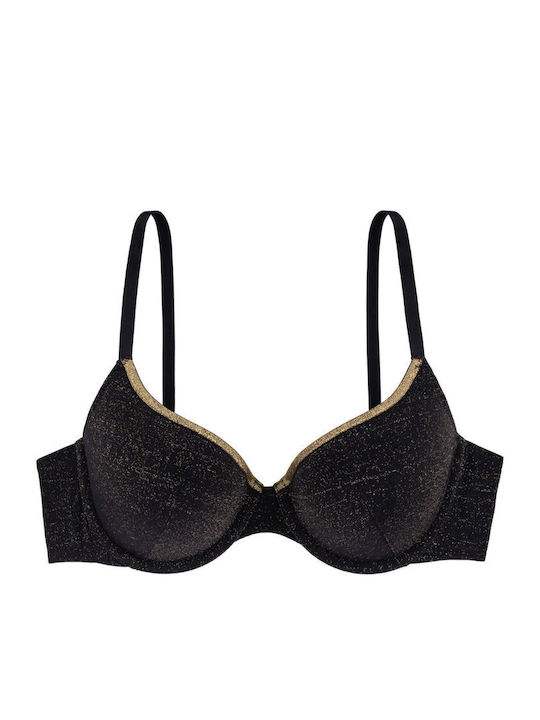 VFXTT0021MI073--BK0001 BLK DORINA ΓΥΝ. ΣΤΗΘΟΔΕΣΜΟΣ χρώμα: ΜΑΥΡΟ