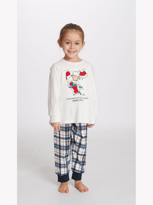 5828HP HAPPY PEOPLE ΠΑΙΔ. ΚΟΡΙΤΣΙΣΤΙΚ. ΠΥΤΖΑΜΑ χρώμα:ΕΚΡΟΥ ΛΕΥΚΟ