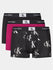 000NB3528E MRS TRUNK 3PK CALVIN KLEIN ΑΝΔΡΙΚ. ΕΣΩΡΟΥΧΟ ΜΠOΞΕΡ 3 PACK Σετ 3 TEM ΜΑΥΡΟ, ΜΑΥΡΟ ΜΕ ΣΧΕΔΙΟ, ΦΟΥΞΙΑ ME ΛΑΣΤΙΧΑ ΧΡΩΜΑΤΟΣ  ΓΚΡΙ
