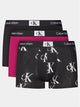 000NB3528E MRS TRUNK 3PK CALVIN KLEIN ΑΝΔΡΙΚ. ΕΣΩΡΟΥΧΟ ΜΠOΞΕΡ 3 PACK Σετ 3 TEM ΜΑΥΡΟ, ΜΑΥΡΟ ΜΕ ΣΧΕΔΙΟ, ΦΟΥΞΙΑ ME ΛΑΣΤΙΧΑ ΧΡΩΜΑΤΟΣ  ΓΚΡΙ