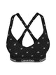 000QF7900E PCS CALVIN KLEIN  ΓΥΝ. ΣΤΗΘΟΔΕΣΜΟΣ BRALLETE ΜΕ ΛΟΓΟΤΥΠΟ χρώμα: ΜΑΥΡΟ