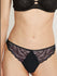000QF8093E UB1 CALVIN KLEIN ΓΥΝ. ΣΛΙΠ THONG χρώμα: ΜΑΥΡΟ