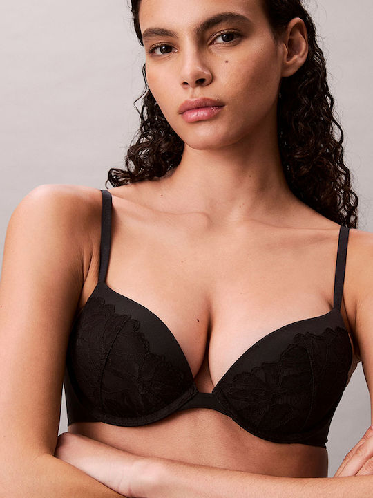 LV00QF8442 GNE CALVIN KLEIN ΓΥΝ. ΣΤΗΘΟΔΕΣΜΟΣ LIFT BRALETTE χρώμα:ΜΑΥΡΟ
