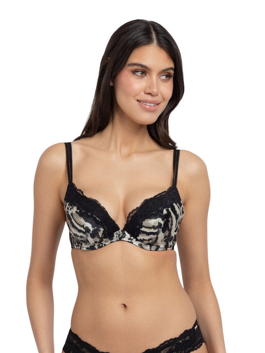 FXPG0054ΜΙ127-ΒΚ0097 DORINA ΓΥΝ. ΣΤΗΘΟΔΕΣΜΟΣ χρώμα: ΜΑΥΡΟ