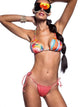 23065184 ΓΥΝ. ΜΑΓΙΩ ΣΛΙΠ 'FASHION SOLIDS' SHINY BRAZILIAN ΜΠΙΚΙΝΙ ΜΕ ΚΟΡΔΟΝΑΚΙΑ  χρώμα: ΜΩΒ
