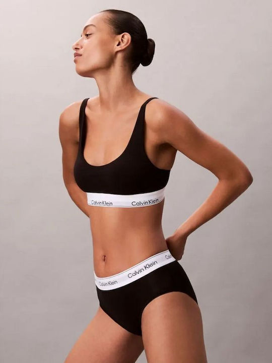 LV00QF8503 UB1 CALVIN KLEIN ΓΥΝ. ΣΤΗΘΟΔΕΣΜΟΣ ΑΘΛΗΤΙΚΟΣ LIFT BRALETTE χρώμα: ΜΑΥΡΟ