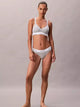 LV00QF8504 P7A CALVIN KLEIN ΓΥΝ. ΣΤΗΘΟΔΕΣΜΟΣ LGHTLY LINED BRALETTE χρώμα: ΓΚΡΙ ΑΝΟΙΚΤΟ