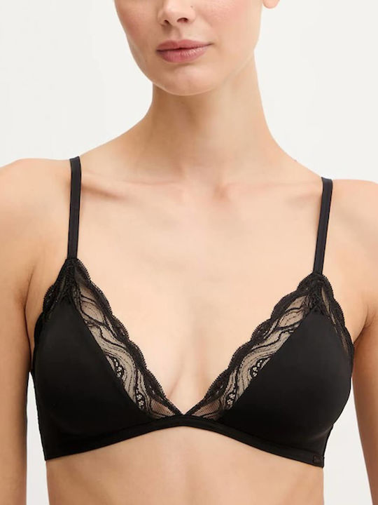 LV00QF8469 CCI CALVIN KLEIN ΓΥΝ. ΣΤΗΘΟΔΕΣΜΟΣ UNLINED TRIANGLE χρώμα: ΓΚΡΙ-ΜΠΛΕ