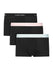 LV00NB4389 3ZG COTTON STRETCH 3PK CALVIN KLEIN ΑΝΔΡΙΚ. ΜΠΟΞΕΡ 3 PACK Σετ 3 TEM ICON LOGO GRAPHIC, χρώματα: 3 ΜΑΥΡA ΜΕ ΛΑΣΤΙΧA χρώματος: ΜΑΥΡΟ, ΡΟΖ, ΒΕΡΑΜΑΝ